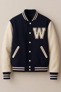 Chaqueta Bomber Varsity Personalizada con Logotipo para Hombre, Chaqueta de Béisbol de Moda Urbana, Suministro Directo de Fábrica OEM - Product Image 5