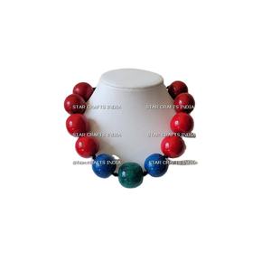 สร้อยคอเครื่องประดับแฟชั่นทันสมัยมีหลายสีสร้อยคอลูกปัดเรซินดีไซน์ทันสมัยปรับแต่งได้ใหม่ - Product Image 1