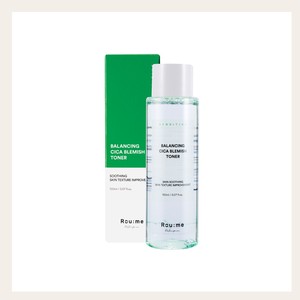 โทนเนอร์บำรุงผิวหน้า Roume Balancing Cica Blemish Toner 150 มล. โทนเนอร์และเซรั่มบำรุงผิวหน้าแบบเรียบง่าย โทนเนอร์บำรุงผิวหน้าสไตล์เกาหลี โทนเนอร์บำรุงผิวหน้าเกาหลี - Product Image 1