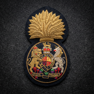 Custom made Club Embroidered Patch <b>Sew</b>-On Fabric Badge Circular Luxury Design For Garment - Product Image 6