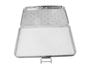 Premium Quality STERILIZATION CASSETTE <b>BOX</b> 6" X 10" WITH SILICONE PAD FOR SURGICAL INSTRUMENTS Hospital Holloware Surgical - Product Image 2