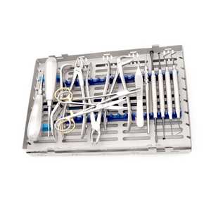 Kit de extracción atraumática de 14 piezas con cassettes, instrumentos quirúrgicos dentales para extracción de dientes, uso hospitalario - Product Image 2