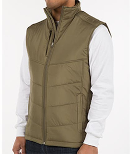Custom Logo Men Puffer Vest Outer Wear Winter Clothes <b>Quilted</b> Waistcoat Padded Puffer Vests Men's Women's Gilets - Product Image 1