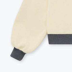 Women's Wholesale Oversized Crew Neck Printed Pullover Sweatshirt-Polyester/Cotton Fleece Winter Long Sleeve Front/<b>Back</b> Logo - Product Image 4