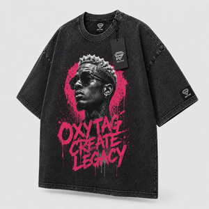 เสื้อยืดโอเวอร์ไซส์ลายกราฟิกสไตล์วินเทจสำหรับผู้ชาย ขายส่ง ตกแต่งด้วยคริสตัล สไตล์ฮิปฮอป สตรีทแวร์ ผ้าคอตตอนหนานุ่ม คอกลม - Product Image 4