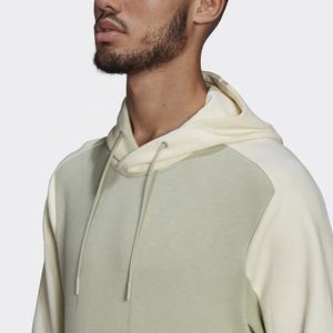 เสื้อฮู้ดผ้าฟลีซมีฮู้ดผ้าคอตตอนโพลีเอสเตอร์แบบสวมทางศีรษะแนวสตรีทสำหรับผู้ชายโลโก้ตามสั่ง - Product Image 3