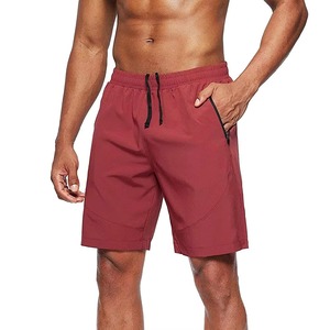 Pantalones Cortos de Hombre al por Mayor, Personalizados, de Algodón, Felpa Francesa, con Cintura Elástica, de Secado Rápido, Transpirables, Lisos, Teñidos, Casuales, para Exteriores - Product Image 4