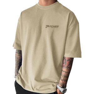 Camiseta Extra Grande para Hombre, Corte Holgado Premium, Estilo Urbano, Moderna, Cómoda para Uso Diario - Product Image 1