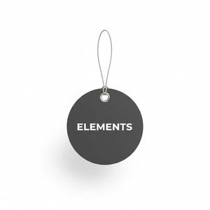 Etiquetas Colgantes de Plástico Transparente Esmerilado, Estilo Minimalista Moderno, con Cordón Verde Neón, para Colecciones de Ropa Urbana de Alta Gama - Product Image 6