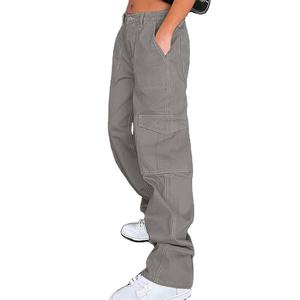 Pantalones Cargo Holgados de Moda en Oferta, Precio de Mayoreo, Ropa Casual, Pantalones Cargo para Mujer y Hombre, Lavados - Product Image 4