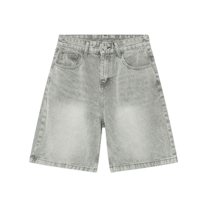 Proveedor Mayorista de Shorts de Mezclilla Personalizados Premium para Hombre, Tela Elástica, Acabado Moderno Deslavado, Largo hasta la Rodilla, Ajuste Cómodo - Product Image 5
