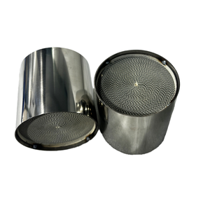 Convertisseurs catalytiques universels en acier inoxydable filés par <span class=keywords><strong>catalyseur</strong></span> à trois voies métalliques à haut débit pour l'échappement automobile - Product Image 4