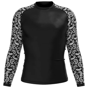 เสื้อรัดกล้ามเนื้อแขนยาวผู้ชายขายดีที่สุด ออกแบบเองได้ แห้งเร็ว คุณภาพสูง ระบายอากาศดี สวมใส่สบาย ขายส่ง - Product Image 6