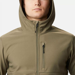 Men High Quality Eco-Friendly Windbreaker Streetwear <b>Jacket</b> Adjustable Hood Winter Protection Waterproof Breathable <b>Fleece</b> <b>Lined</b> - Product Image 6