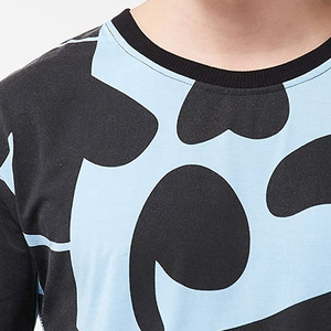 Trendy Oversized Drop Shoulder Short Sleeve O-Neck Tee 100% Cotton Jersey Eco-Friendly Fabric Breathable Quick Dry T-shirt Men - Product Image 6
