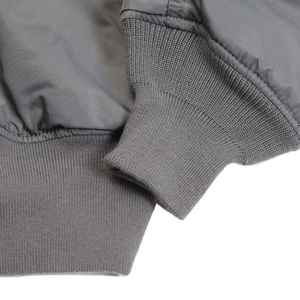 ACTIVE ENTERPRISES Classic Eco-Friendly Polyester/Cotton <b>Bomber</b> <b>Jacket</b> for <b>Men</b> Crew Neck Pullover with Other Lining <b>Summer</b> - Product Image 6