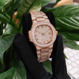 Elegante Reloj con Diamantes para Mujer, Esfera con Detalles de Diamantes, Perfecto para Bodas y Fiestas - Product Image 2