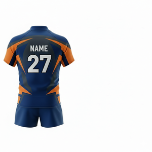 Uniformes de Rugby Personalizados al por Mayor con Diseños Sublimados en Tela de Malla, Uniformes Cortos de Alta Calidad de Secado Rápido y Transpirables para Adultos Unisex - Product Image 3