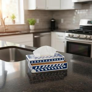 Caja de pañuelos rectangular de diseño moderno para el hogar, hotel, oficina, coche, cocina, baño, decoración de mesa, alta calidad - Product Image 3