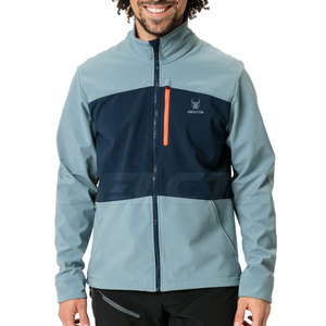 <b>Light</b> Weight Softshell Winter <b>Jacket</b> Contrast Color Men Softshell <b>Jacket</b> Polyester Made Softshell <b>Jacket</b> - Product Image 3