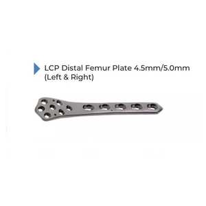 Placa Femoral de 4.5mm con 10 Orificios de Acero Inoxidable Reutilizable, Juego de Implantes Ortopédicos para Trauma, para Uso Quirúrgico Canino, 5 Izquierdos 5 Derechos - Product Image 3