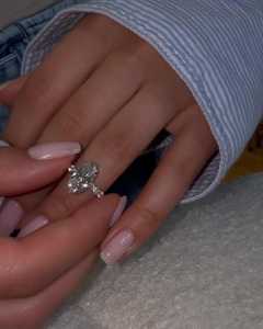 <b>Engagement</b> <b>Rings</b> IGI 3Ctw Moval Cut Lab Grown Diamond Prong Set Solitaire <b>Unique</b> Proposal Statement Proposal <b>Ring</b> 14K Solid Gold - Product Image 6