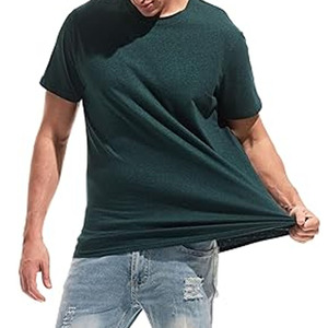 เสื้อยืดคอตตอนหนา 300gsm ทรงโอเวอร์ไซส์ น้ำหนักมาก สกรีนโลโก้ได้ สตรีทแวร์ ผู้ชาย คอเต่า ทรงบ็อกซี่ เสื้อยืดเปล่าสำหรับพิมพ์ลายสำหรับผู้ชาย - Product Image 1