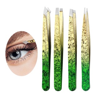 BAFA SURGICAL INSTRUMENTS – Lot de 1/4 pinces professionnelles pour extensions de cils, en acier inoxydable, à pointe droite, légères, pour barbe - Product Image 6