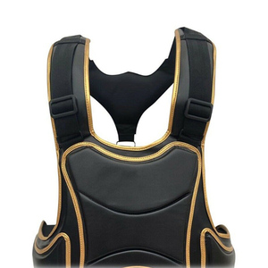 Protège-poitrine en cuir véritable sur mesure pour la boxe, le MMA, la lutte, l'entraînement, respirant, antidérapant, protection corporelle en mousse 2026 - Product Image 4