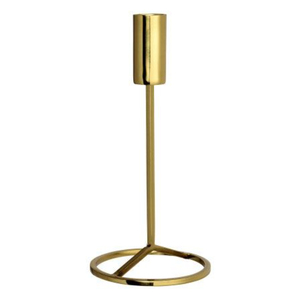 <b>Brass</b> <b>Candlestick</b> Holder Modern Minimalist Design Durable Metal Home Decoration Tabletop Candle Stand - Product Image 1