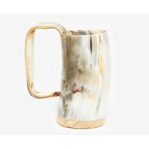 Vaso para Beber Cerveza Estilo Vintage, Hecho a Mano con Cuerno de Búfalo Real, Diseños Personalizables, Taza Vikinga de Cuerno, Precio Económico - Product Image 4