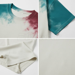 Camiseta Holgada de Moda para Hombre, Talla Grande, Cómoda para el Verano, 100% Algodón, Logotipo Personalizado Impreso, Transpirable y Ecológica - Product Image 5