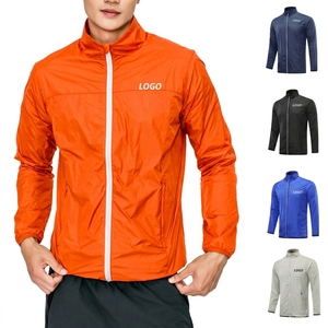 Men's Custom Logo Lightweight <b>Hooded</b> Compression Shirt Quick Dry Polyester Sportswear Winter Running Gym Workout Cycling - Product Image 5