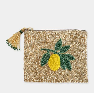 Élégante mini pochette à monnaie brodée de perles, design artisanal, broderie de perles par MD HANDICRAFTS - Product Image 5