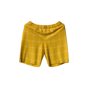 Uniformes de basketball personnalisés imprimés sur le devant, col rond, 100% polyester, maille respirante, évacuation de l'humidité, séchage rapide, shorts à taille élastique - Product Image 6