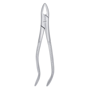 Pinzas de Extracción Dentales Quirúrgicas 76S con Dientes Serrados para Raíces Superiores, Instrumento de Cirugía Oral de Acero Inoxidable - Product Image 1