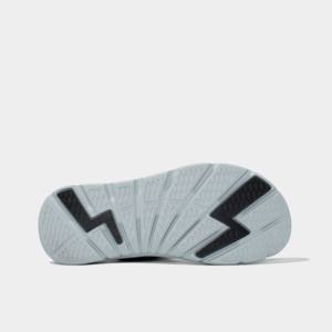 Sandalias Deportivas con Cierre de Velcro, Suela Gris Ligera, Tiras Negras, Nuevo Artículo, Punta Abierta, Estilo Casual - Product Image 3