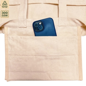 Bolsa Organizadora de Viaje de Algodón de 300 GSM, 37x37x8 cm, con Logotipo Personalizado, Venta al Por Mayor, OEM, Marca Privada, Pedido al Por Mayor, Modelo SS433 - Product Image 6