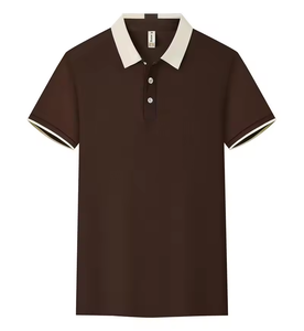 Uniformes d'hôtel, polos à manches courtes pour serveurs et serveuses, broderie de logo personnalisée, uniformes de restaurant pour serveurs - Product Image 3