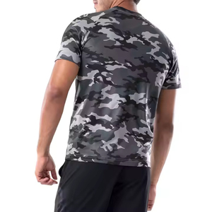 เสื้อยืดแขนสั้นผู้ชายคุณภาพสูง บริการ OEM ออกแบบโลโก้ของคุณเอง ผ้าฝ้าย 100% เสื้อผ้าสตรีทแวร์รักษ์โลก เสื้อยืดฤดูร้อน - Product Image 6