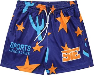 Pantalones Cortos de Baloncesto Casuales Personalizados para Hombre con Cintura Elástica de Poliéster, Secado Rápido, Ecológicos, con Decoración de Logotipo con Impresión Puff - Product Image 1