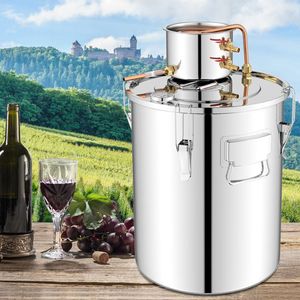 Kit per la produzione di birra artigianale da 5/10 galloni (40 L) con 2 pentole in acciaio inossidabile - Product Image 3