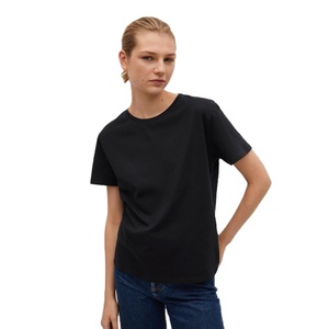T-shirt personnalisé avec logo sur mesure, t-shirt d'été pour femmes, t-shirt de fitness uni, t-shirt grande taille - Product Image 1