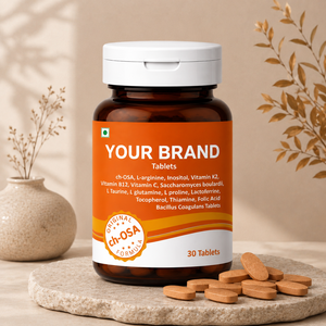Custom Logo Ch OSA <b>Collagen</b> Booster Tablets with Biotin Vitamin K2 and Probiotics for Beauty Support - Product Image 1