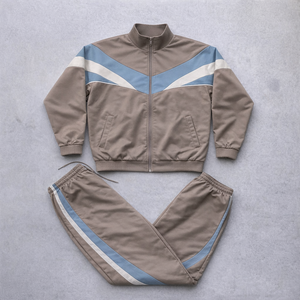 Ensemble coupe-vent personnalisé pour homme, vêtements de sport professionnels, veste et pantalon de course et d'entraînement, imperméable, taille et design personnalisés - Product Image 5