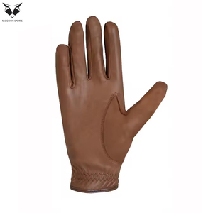 Nouveauté : Gants d'équitation d'été faits à la main, antidérapants, respirants, légers, unisexes, en cuir véritable, taille L, sur mesure - Product Image 3