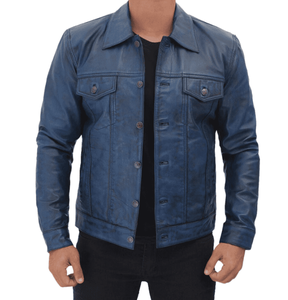 Wholesale 100% Genuine <b>Sheep</b> <b>Skin</b> Slim Fit Breathable Stand Collar Custom Logo Bomber Leather <b>Jacket</b> - Product Image 3