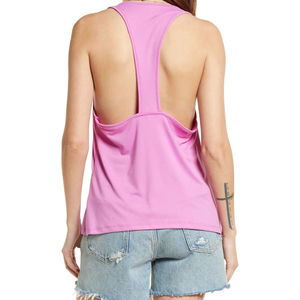 Débardeur court pour femme 100 % coton, idéal pour le sport et le yoga, personnalisable, vente en gros, avec services OEM de qualité économique - Product Image 2