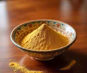 Polvo Multani Mitti amarillo puro y orgánico (Fuller's Earth) Arcilla orgánica para el cuidado de la piel, el cuidado del cabello y el uso cosmético - Product Image 1