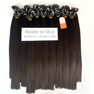 วิกผมคนแท้เกรด20 ''สำหรับต่อผม100% มัดผมมนุษย์ผมตรง - Product Image 3